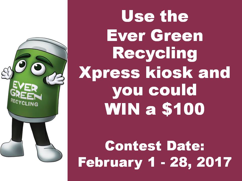 February 2017 Recycling Contest
